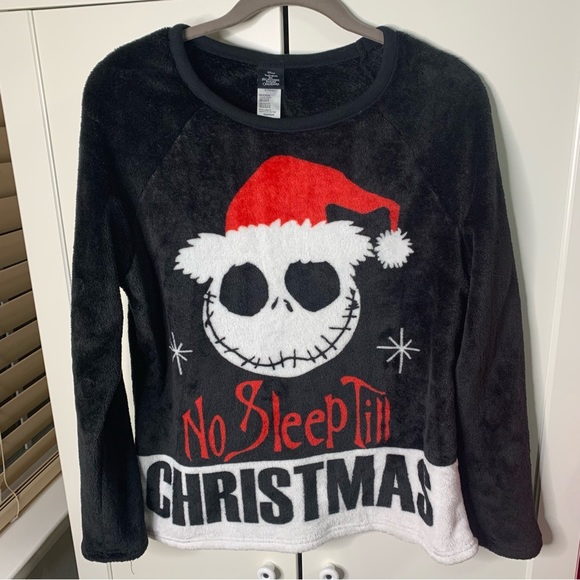 Disney The Nightmare Before Christmas Fluffy Sleep Sweatshirt - Picture 1 of 9